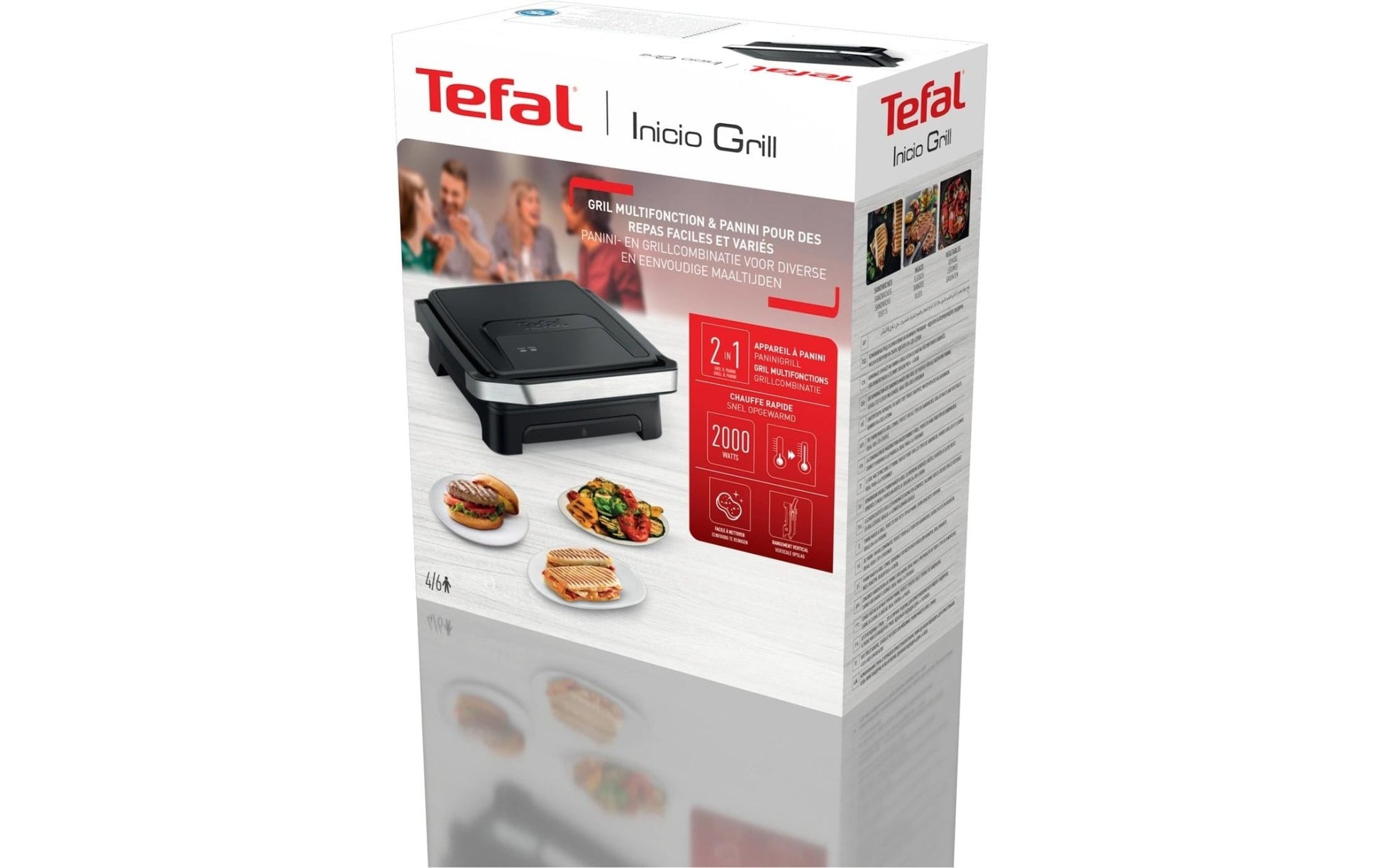 Kontaktgrill Inicio Classic GC2718 2000 W - MEGART