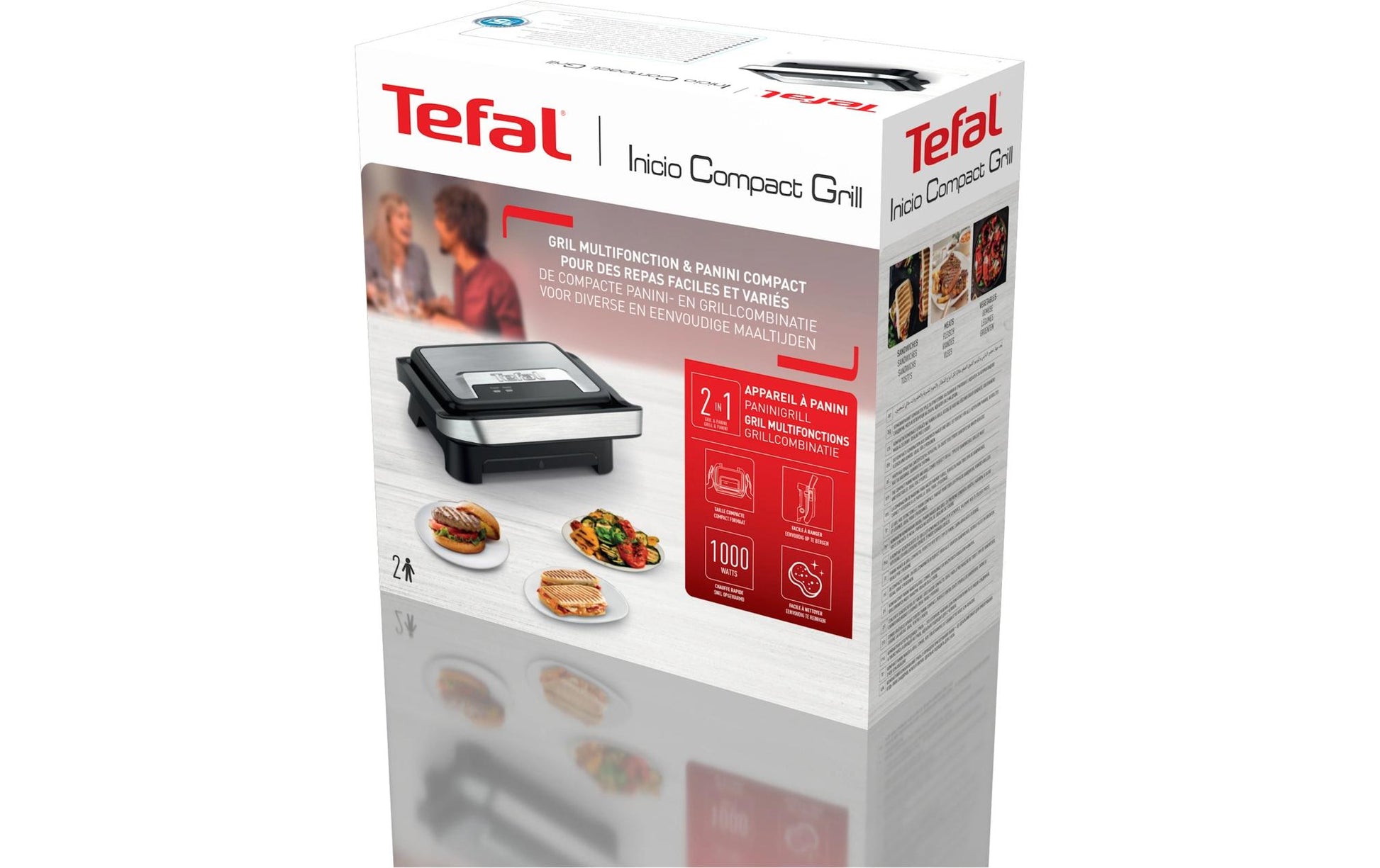 Kontaktgrill Inicio Compact GC270D 1000 W - MEGART