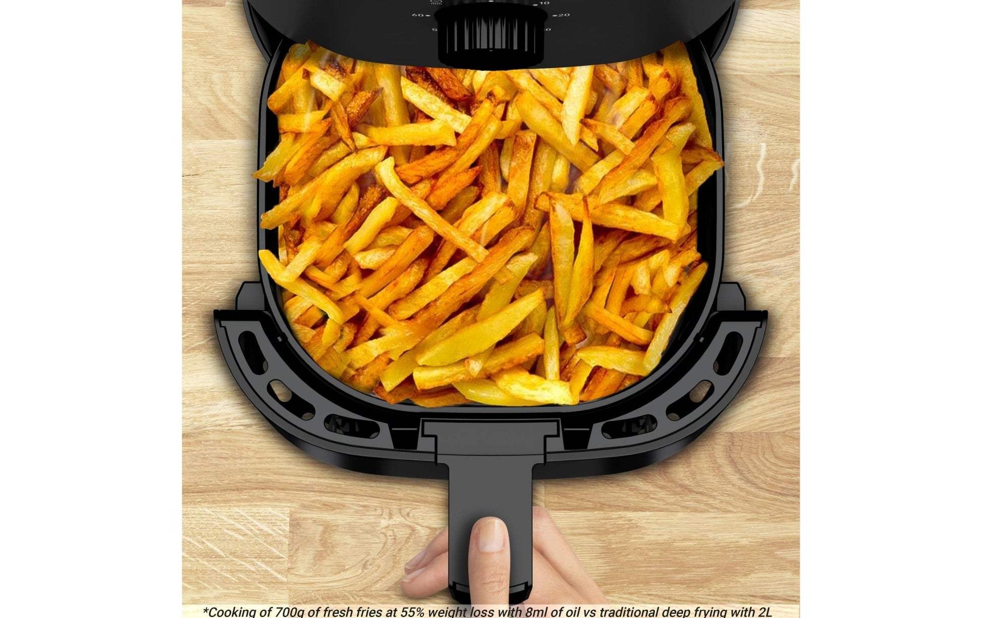 Heissluft - Fritteuse Easy Fry Essential EY1308 3.5 l - MEGART