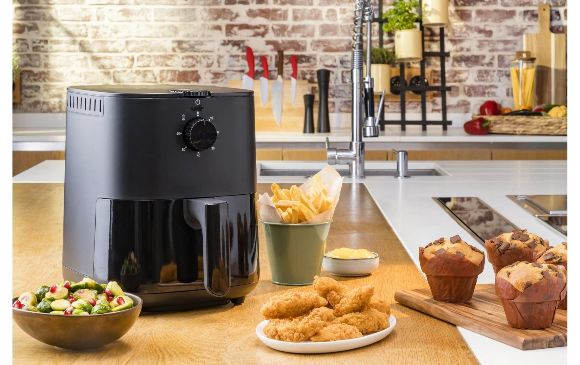 Heissluft - Fritteuse Easy Fry Essential EY1308 3.5 l - MEGART