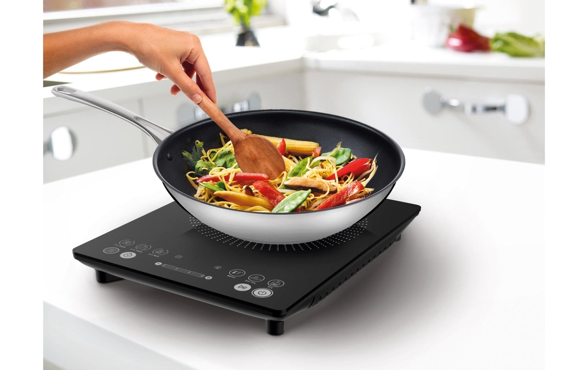 Induktionskochplatte Everyday Slim IH2108 2100 W - MEGART