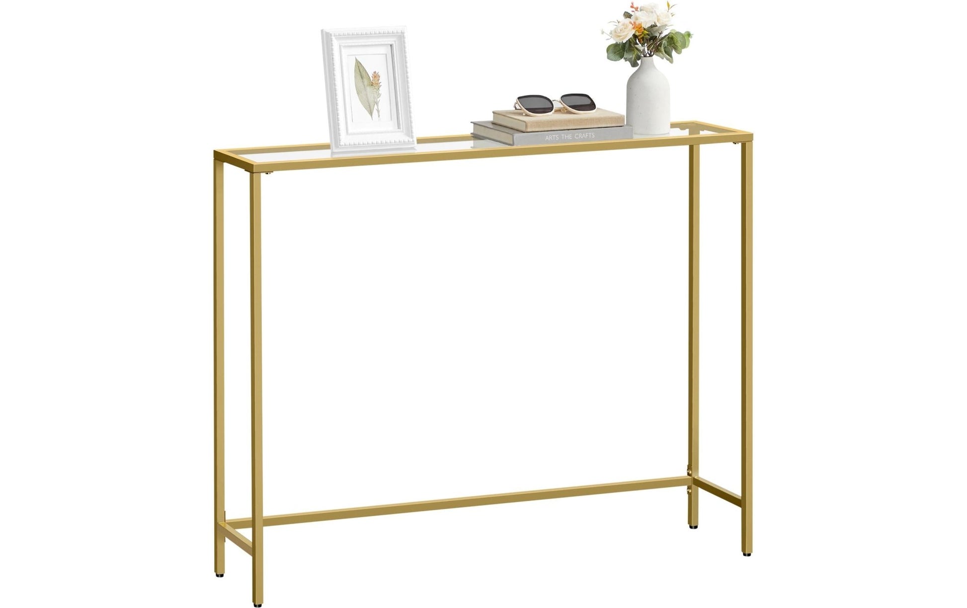 Konsolentisch 100.5 x 80 cm, Gold - MEGART