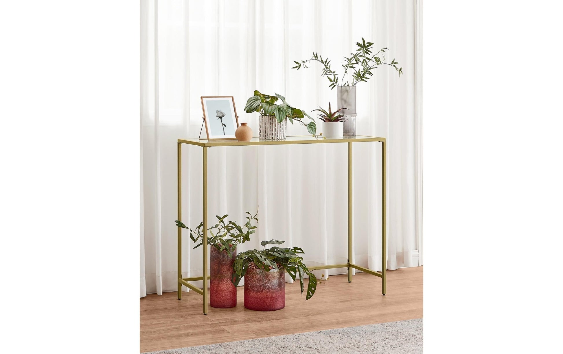 Konsolentisch 100.5 x 80 cm, Gold - MEGART