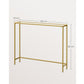 Konsolentisch 100.5 x 80 cm, Gold - MEGART
