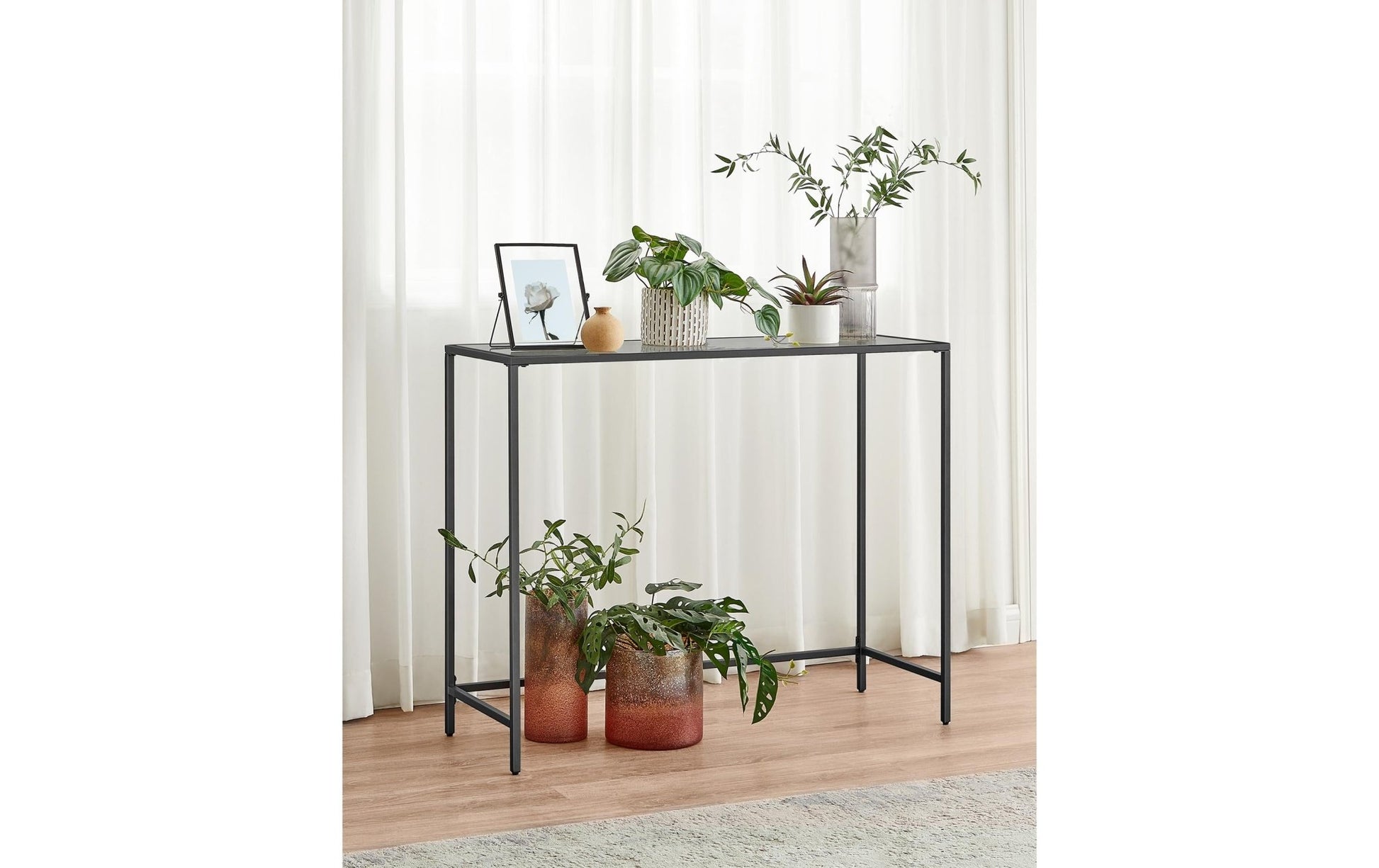 Konsolentisch 100.5 x 80 cm, Schwarz - MEGART