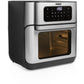 Heissluftofen mit Frittierfunktion 10 l, Schwarz - MEGART
