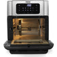 Heissluftofen mit Frittierfunktion 10 l, Schwarz - MEGART
