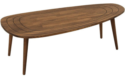 Tavolino Sweet 115 x 38 cm, noce marrone