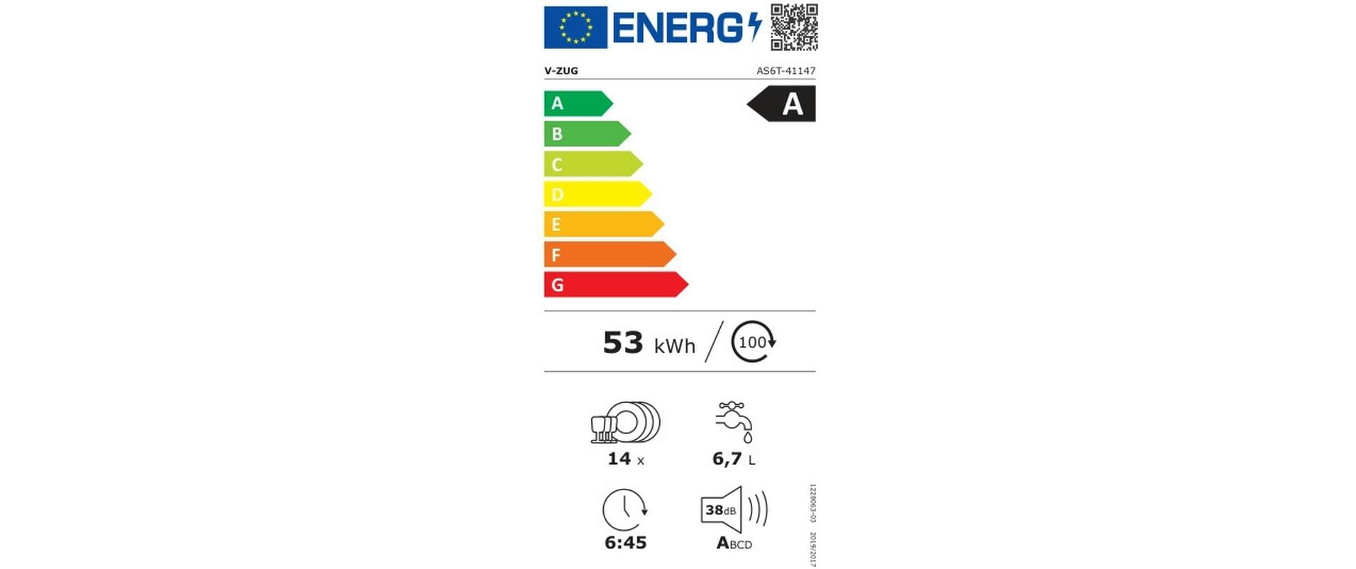 Einbaugeschirrspüler AdoraSpülen V6000 VGB - MEGART