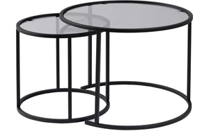 Couchtisch Schwarz/Grau 60 - 42 - MEGART