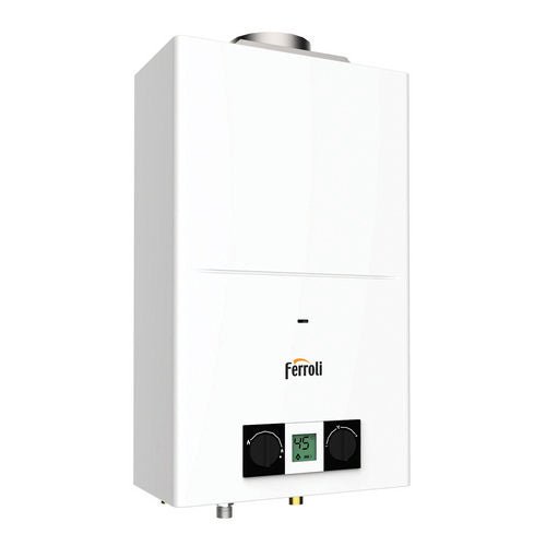 Gas-Warmwasserbereiter raumluftabhängig (offene Kammer) PEGASO ECO FERROLI