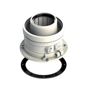 Set Anschluss für Rohr koaxial vertikal 100/60 D. 100/60 FERROLI - MEGART