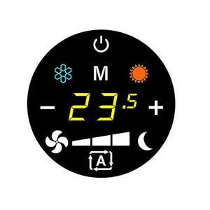 Bordkommando Für Whisper Cb Touch Sommer - Winter - MEGART