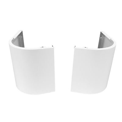 Paar Lackierte Sockel Für Flache Fancoils - MEGART