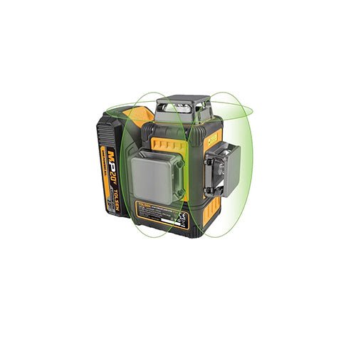 Kreuzlinienlaser-Set 20 V 3x360° Serie MP20V - MEGART