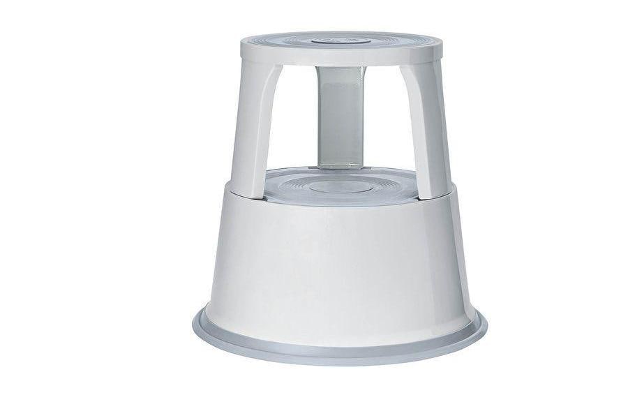 WEDO Hocker Step Metall, hellgrau - MEGART