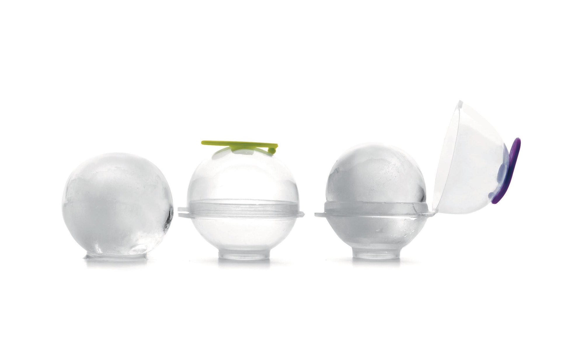 Eiswürfelform 4er Set, Transparent - MEGART