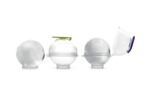 Eiswürfelform 4er Set, Transparent - MEGART