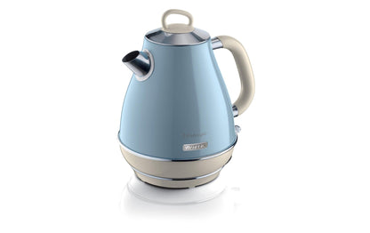 Wasserkocher Vintage 1.7 l, Blau - MEGART