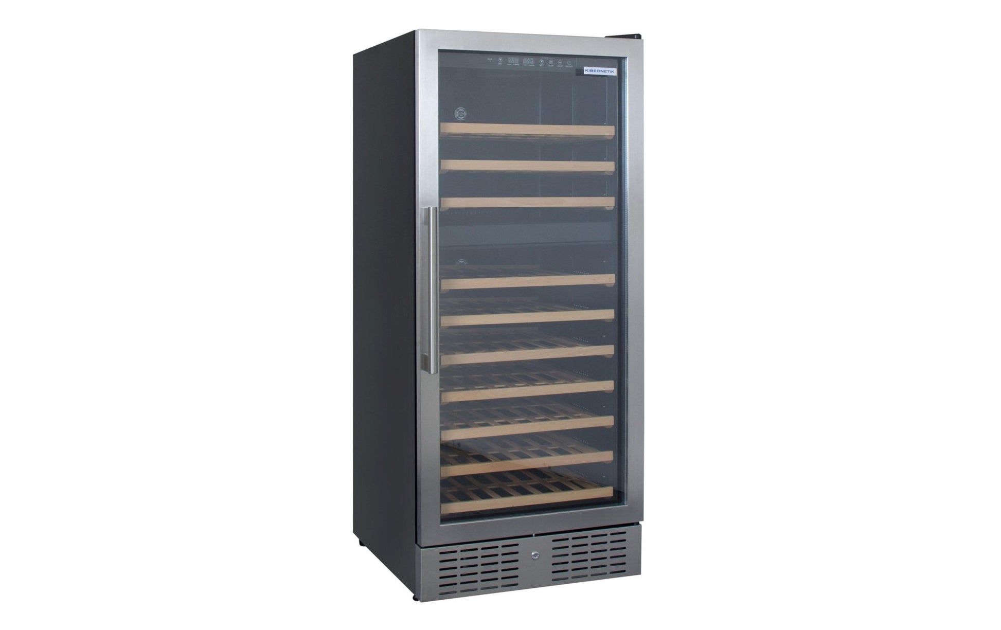 Weinklimaschrank WKH120F01 Schwarz, Rechts - MEGART
