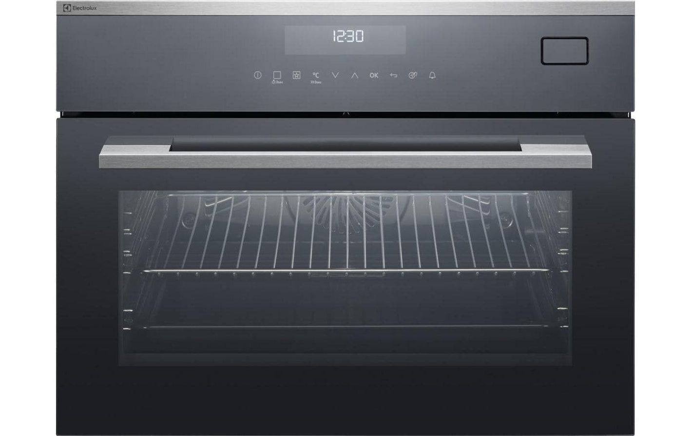 Einbausteamer EB4GL70KCN Schwarz/Silber - MEGART