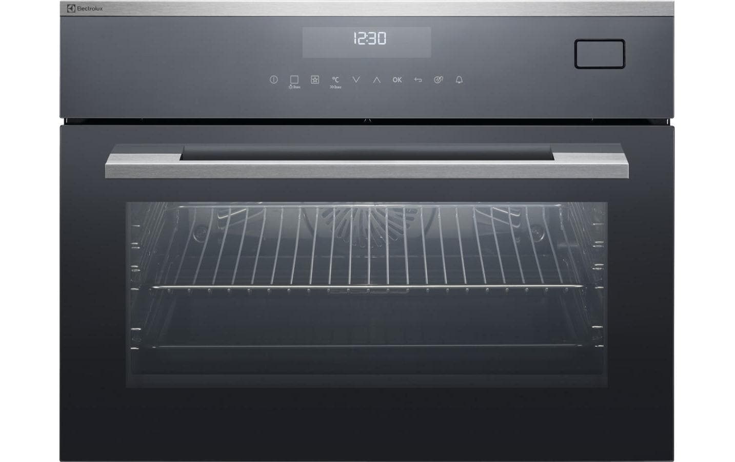 Einbausteamer EB4GL70KCN Schwarz/Silber - MEGART