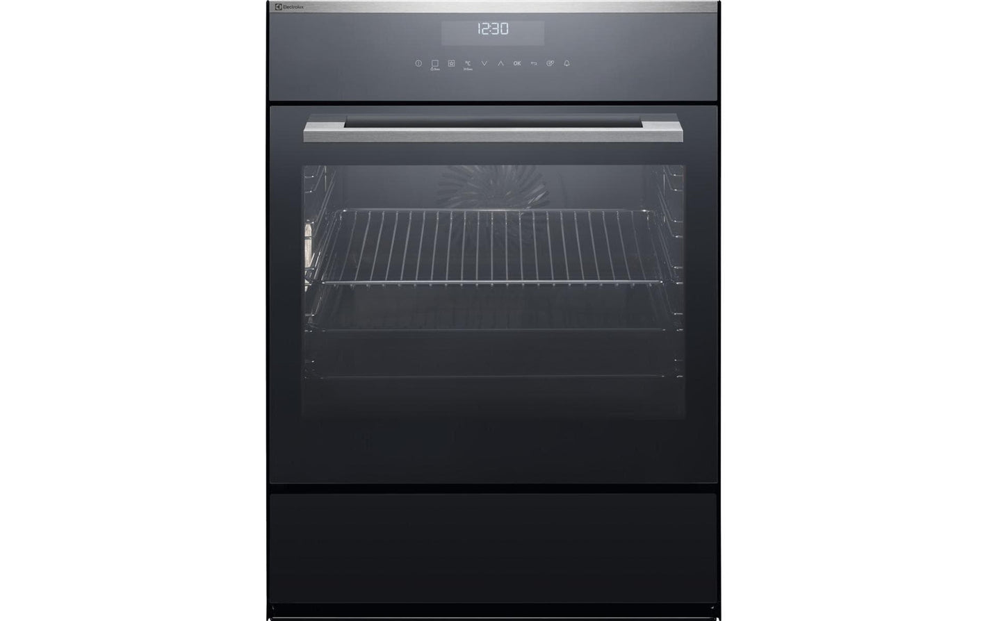 Einbaubackofen EB7GL4XCN Schwarz/Silber A+ - MEGART