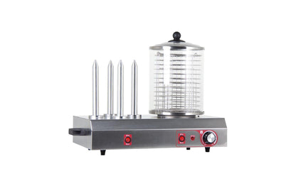 Hot Dog Maschine mit 4 Spiessen - MEGART