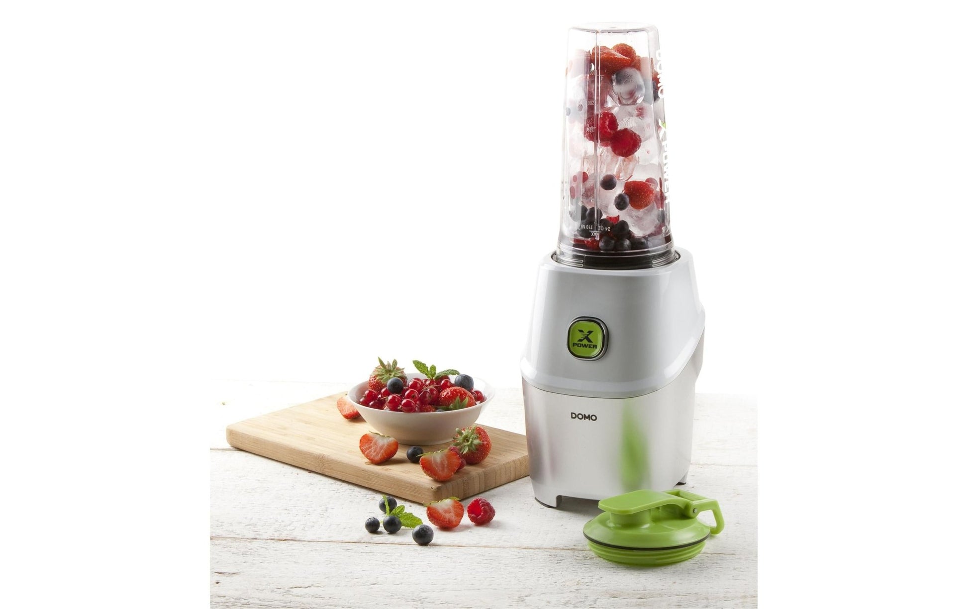 Standmixer Xpower DO700BL Weiss/Grün - MEGART