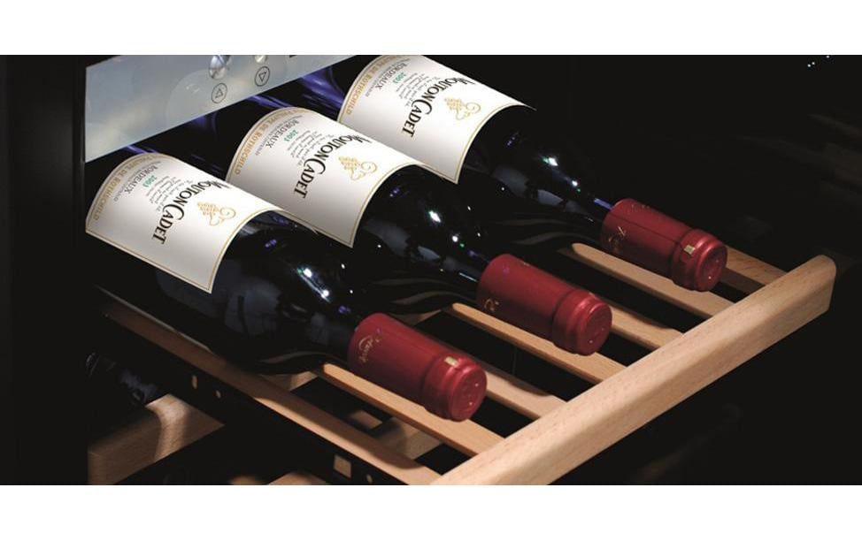 Weinkühlschrank WineSafe 75 Silber, Rechts - MEGART