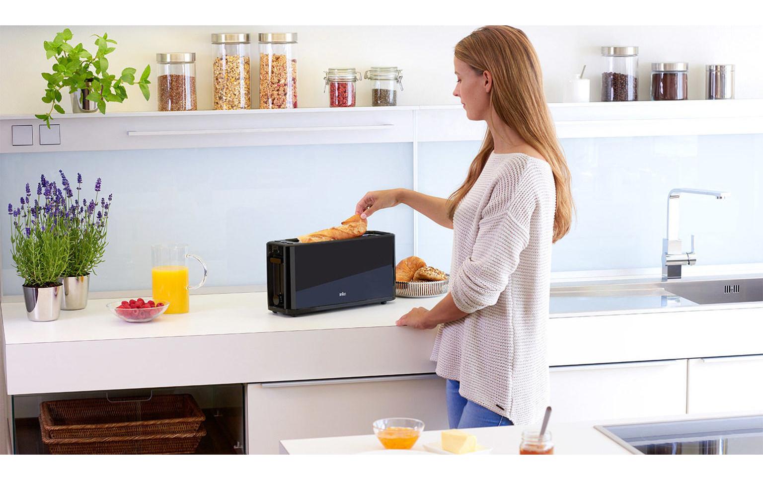 Toaster PureEase HT3110 Schwarz - MEGART