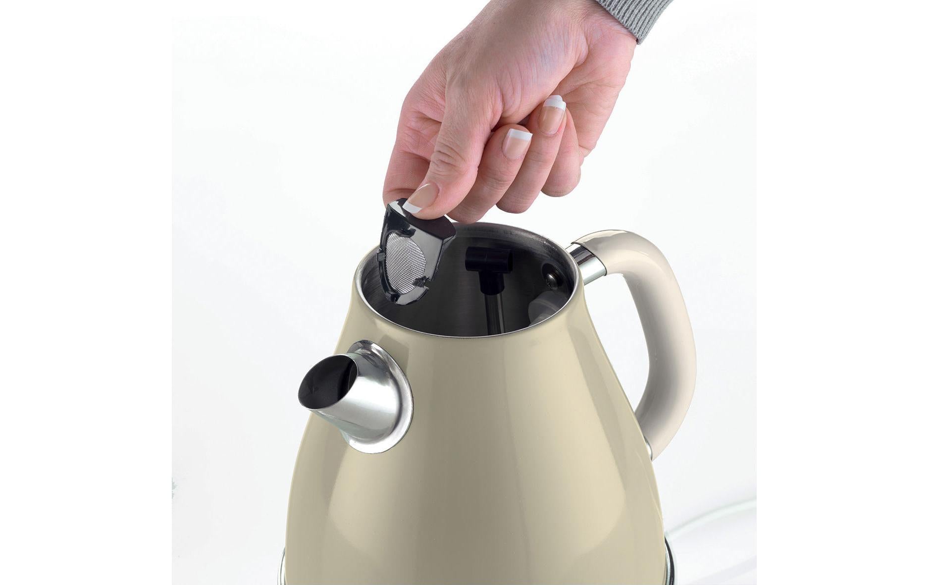 Wasserkocher Vintage 1.7 l, Beige - MEGART