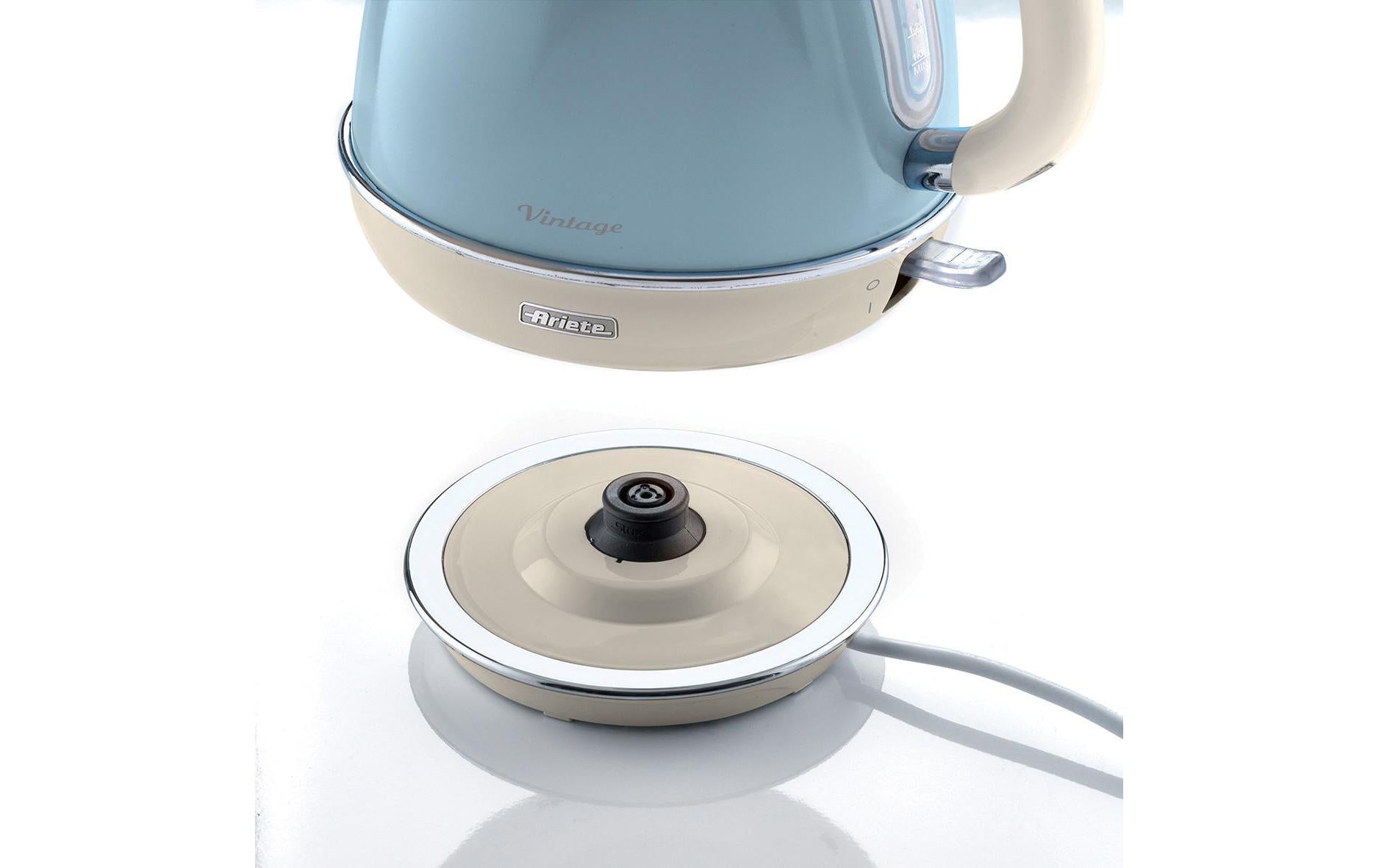 Wasserkocher Vintage 1.7 l, Blau - MEGART
