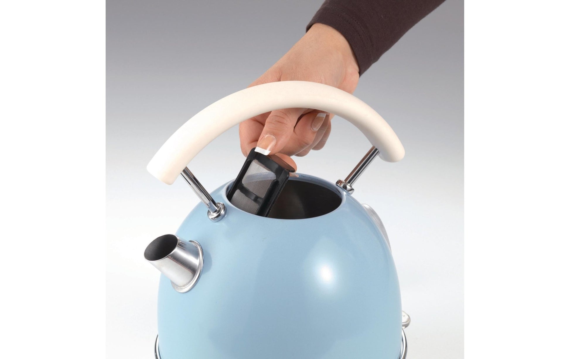 Wasserkocher Vintage 1.7 l Blau - MEGART