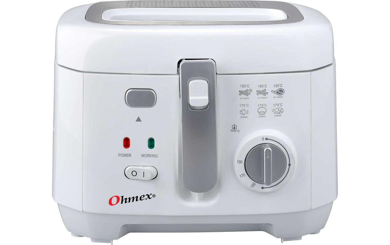 Fritteuse FRY 1180 Weiss - MEGART