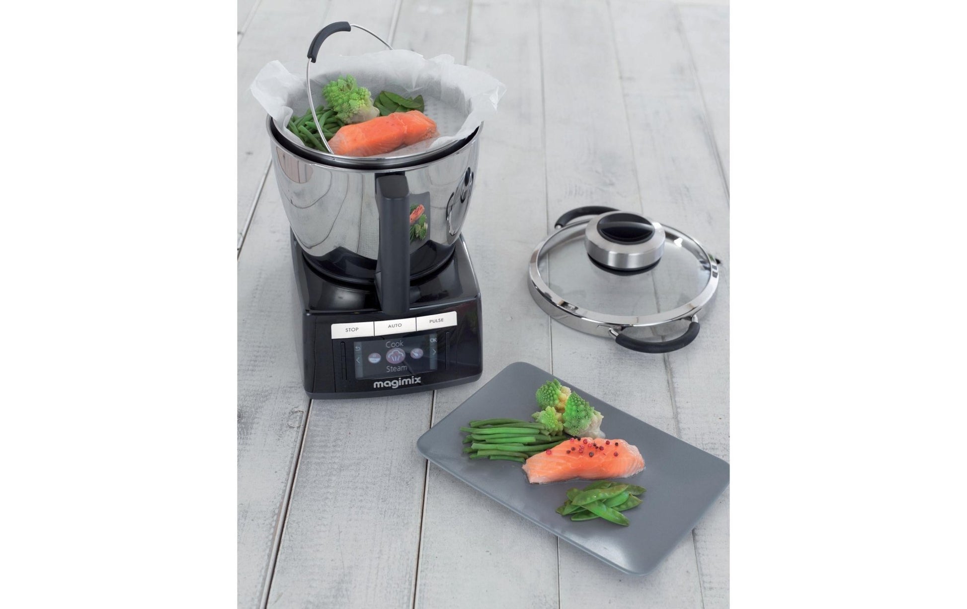 Küchenmaschine Cook Expert Schwarz - MEGART
