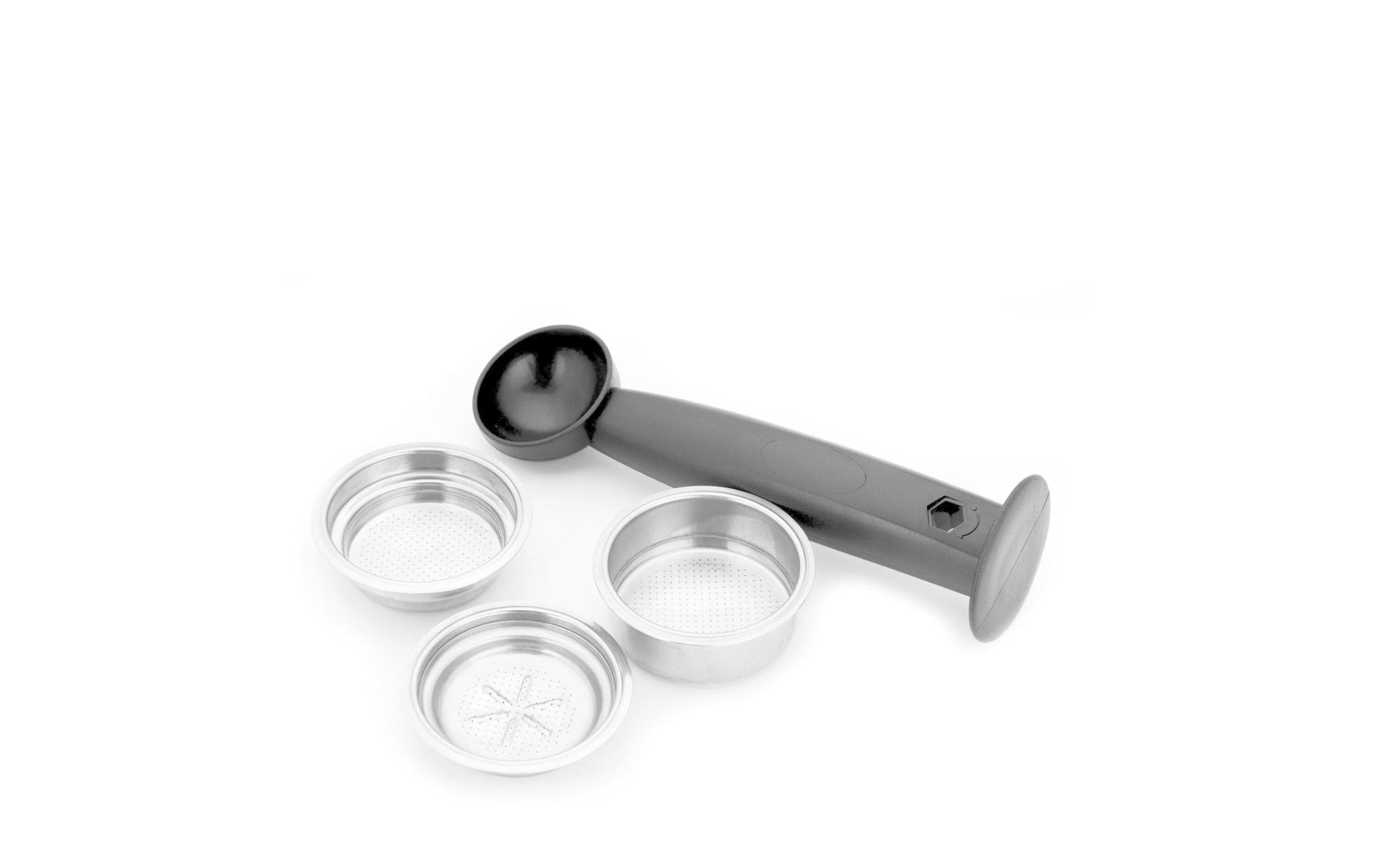 Siebträgermaschine Design Espresso Pro Silber - MEGART