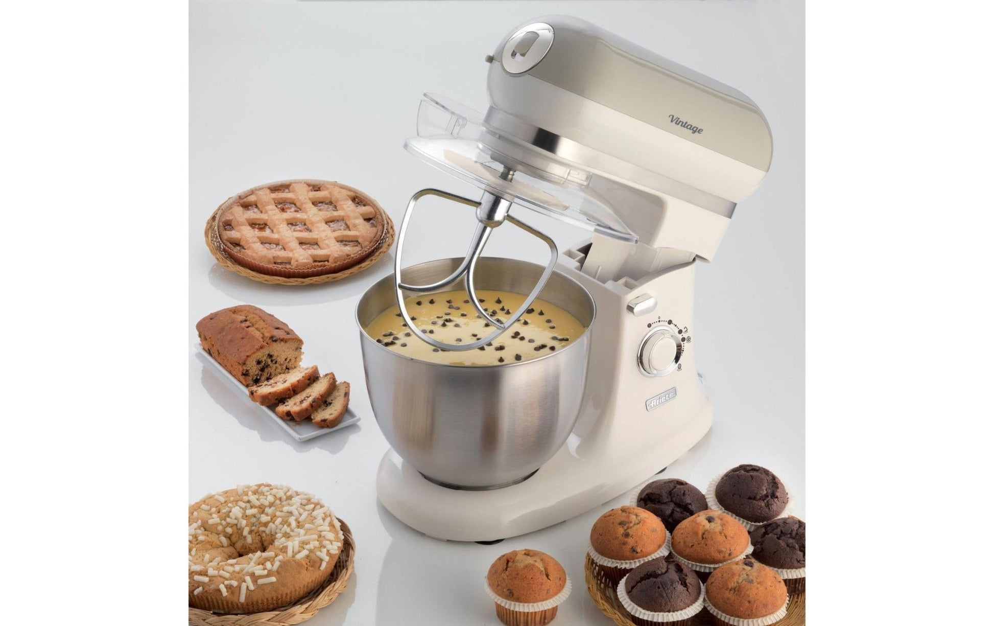 Küchenmaschine Vintage Beige - MEGART
