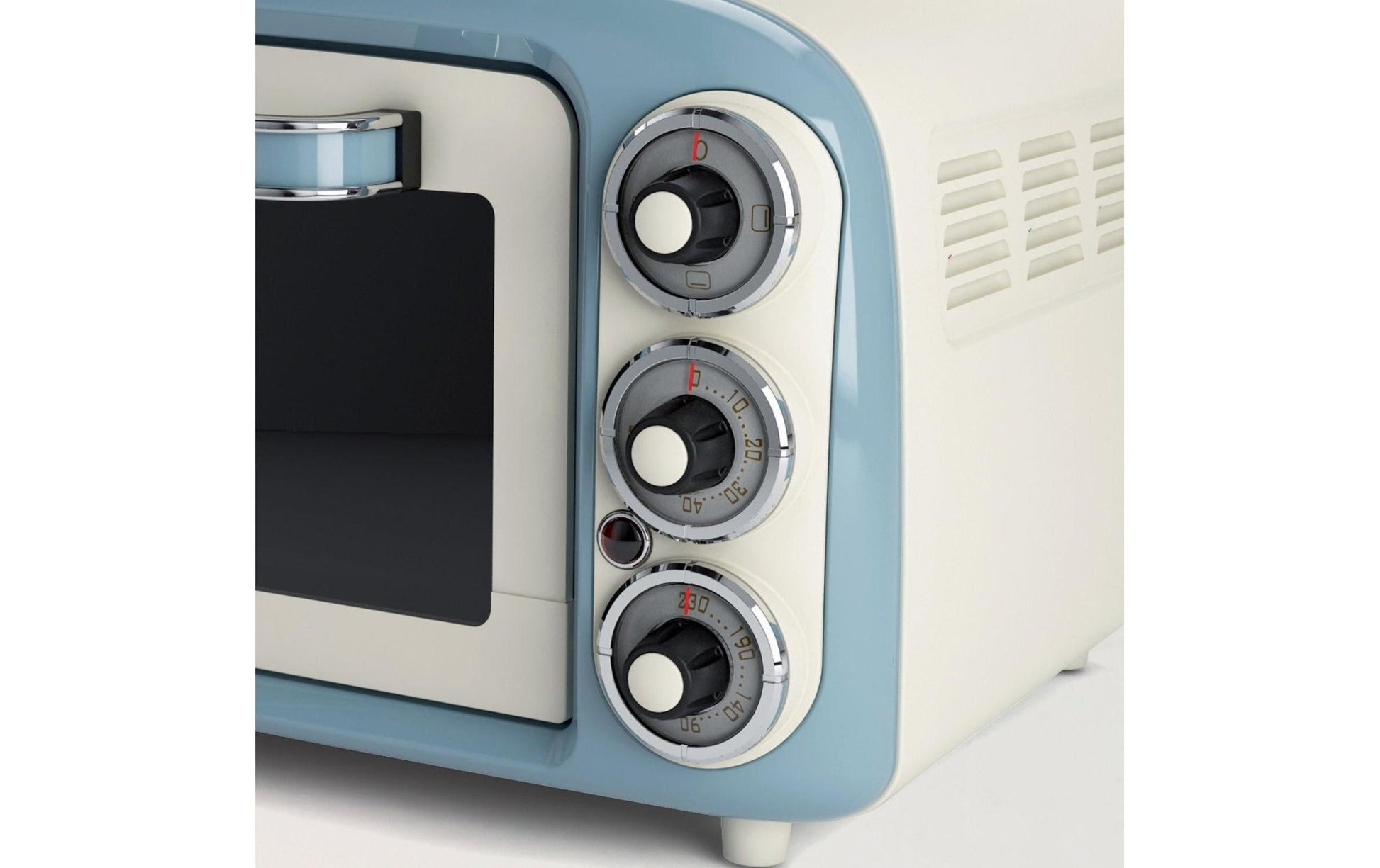 Backofen Vintage 18 l, Blau - MEGART