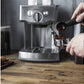 Siebträgermaschine Design Espresso Pro Silber - MEGART