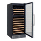 Weinklimaschrank WKH120F01 Schwarz, Rechts - MEGART