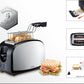 Toaster Crispy Snack Silber/Schwarz - MEGART
