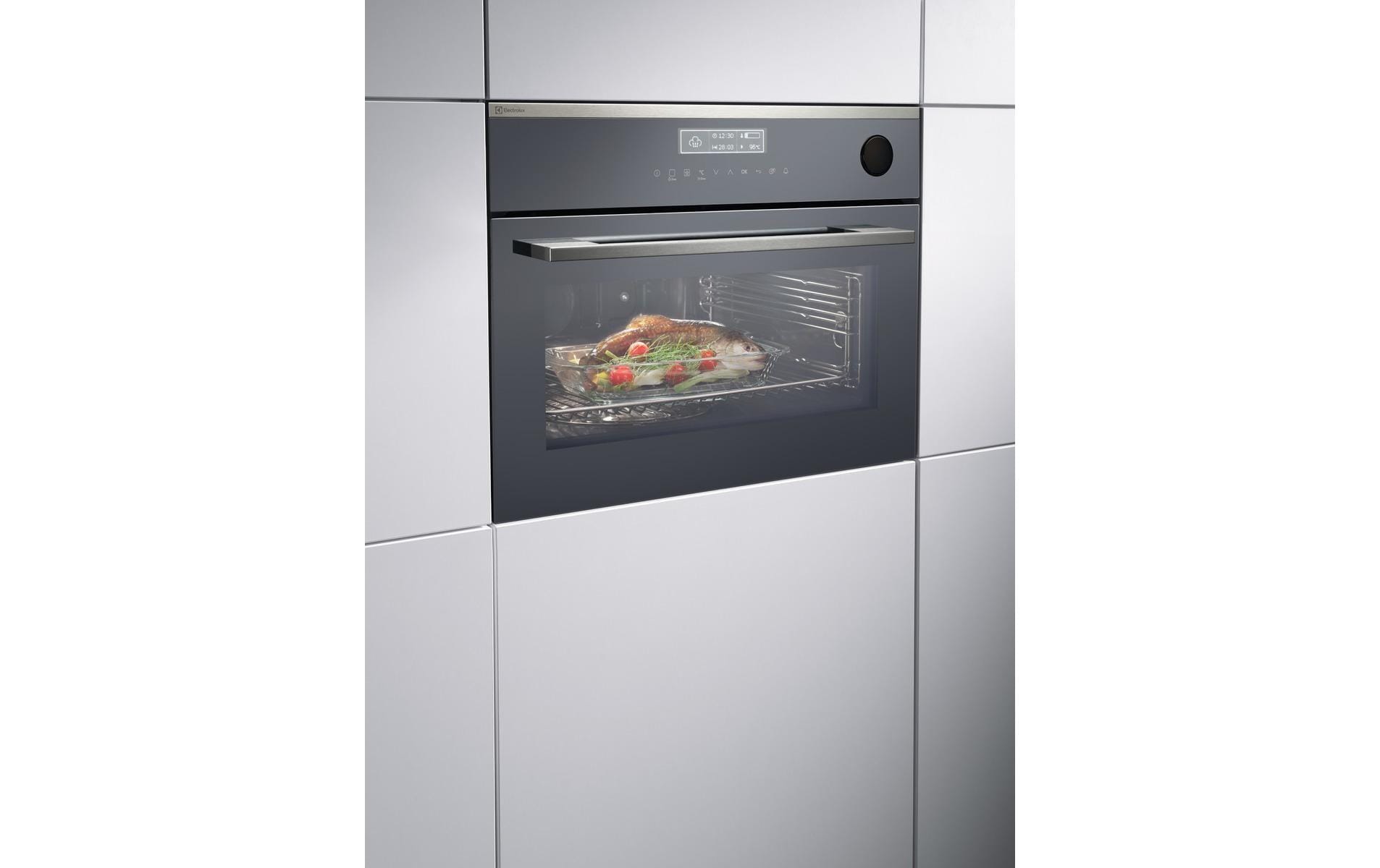 Einbausteamer EB4GL70CN Schwarz - MEGART