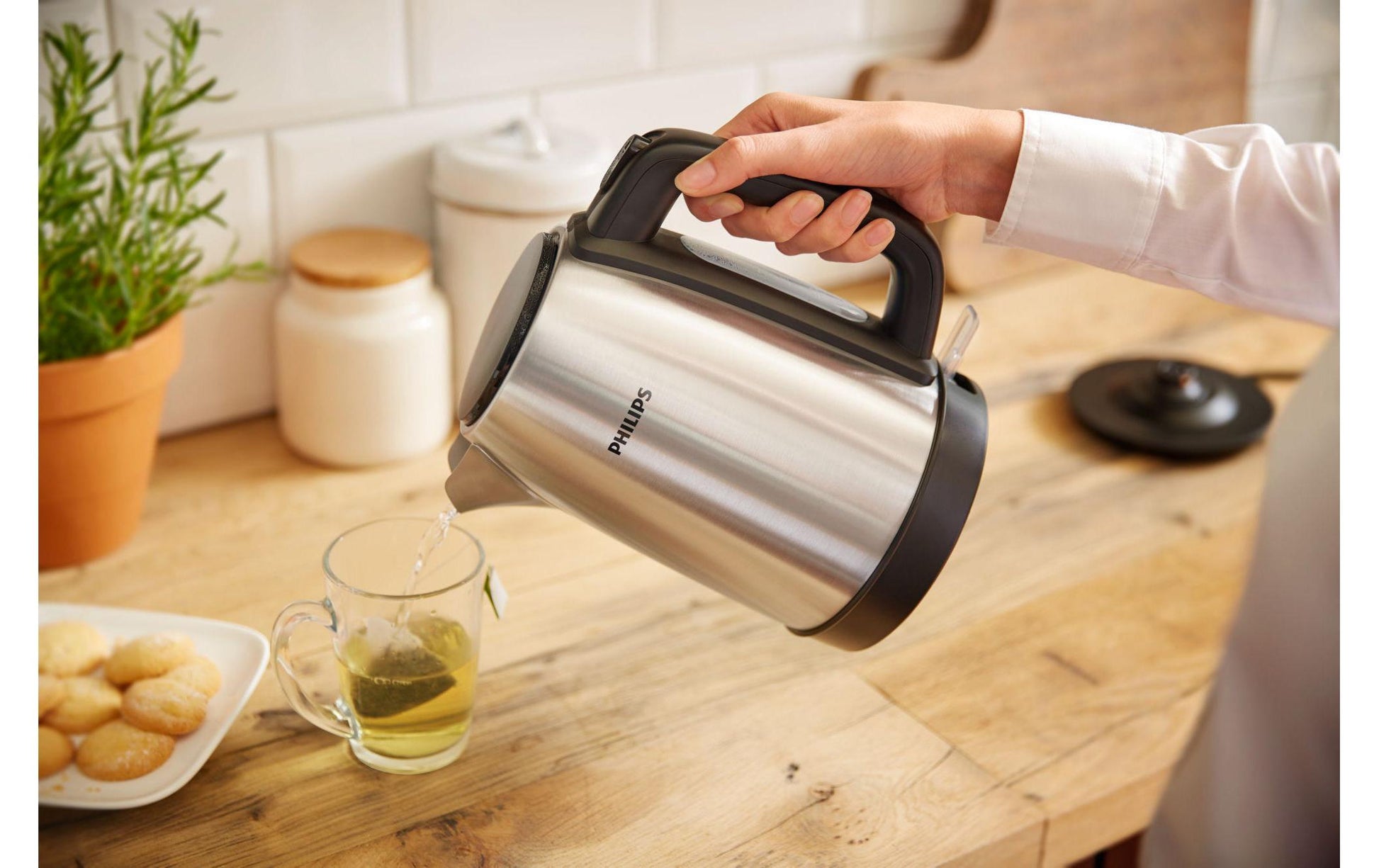 Wasserkocher Daily Collection 1.7 l, Silber - MEGART