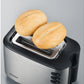 Toaster AT 2514 Schwarz/Silber - MEGART