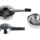 Käsefondue - Set Schlitten 9 Teile, Schwarz - MEGART