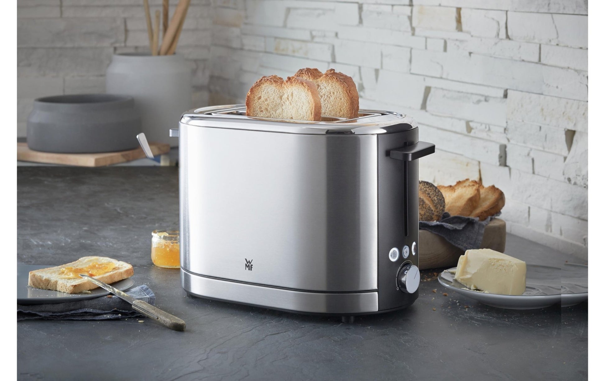 Toaster LONO Silber - MEGART