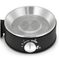 Eierkocher Stelio 7, Schwarz/Silber