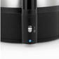 Eierkocher Stelio 7, Schwarz/Silber