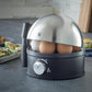 Eierkocher Stelio 7, Schwarz/Silber